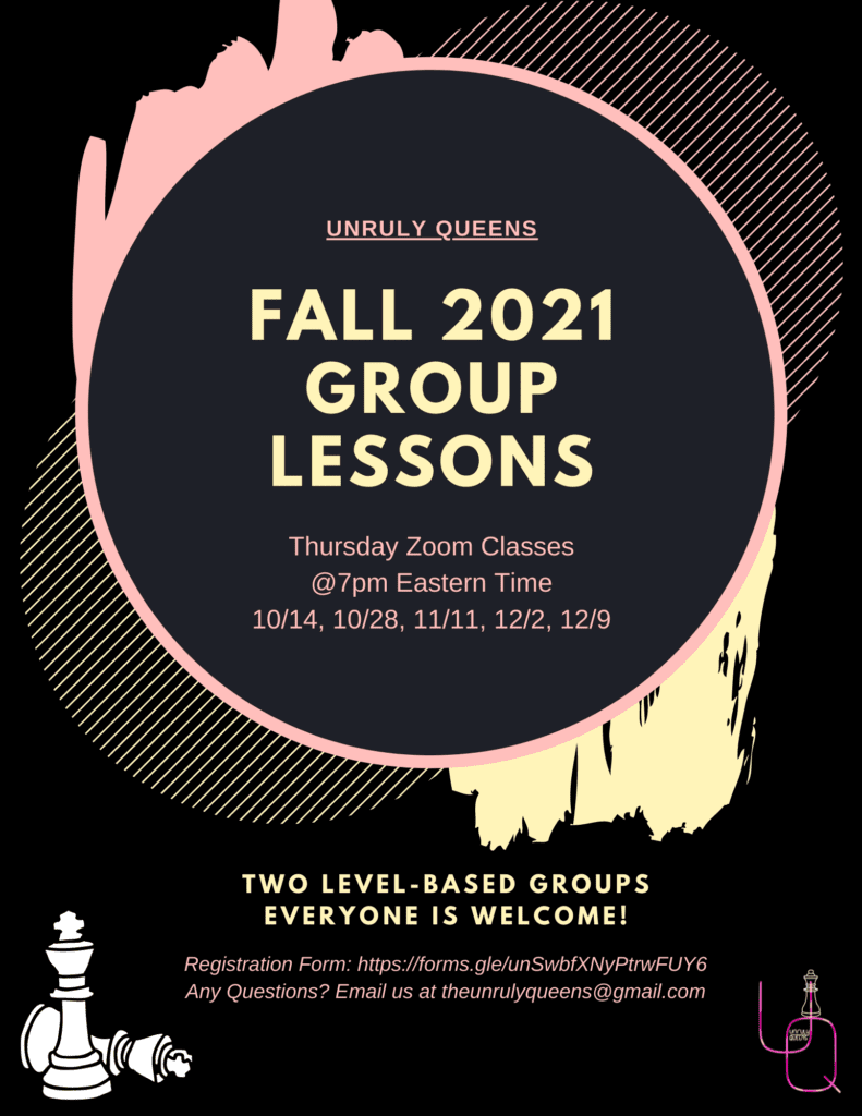 Fall 2021 Unruly Queens Group Lessons