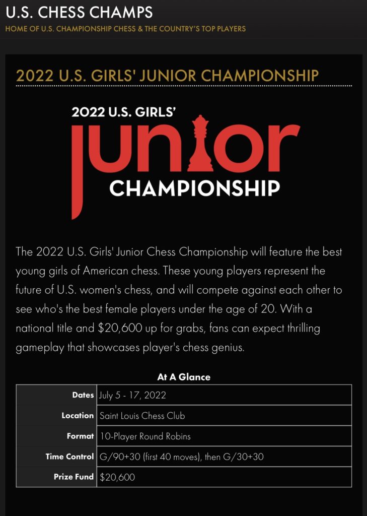 WIM Ellen Wang Invited to 2022 US Girls Junior Championship